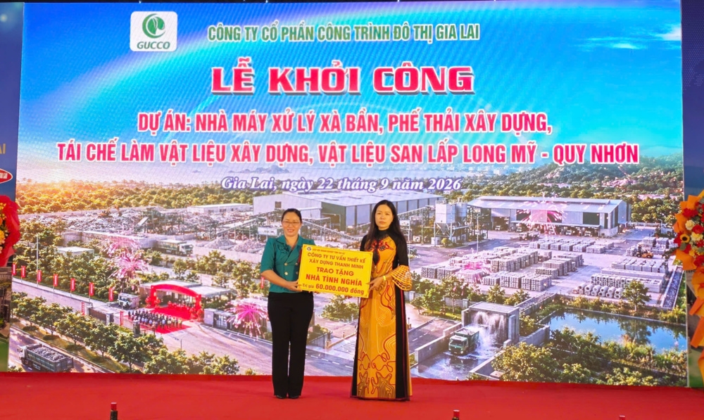 Gia Lai khởi công nhà máy biến xà bần thành tài nguyên tái chế