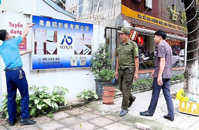 Bắc Ninh kiên quyết xử lý các vi phạm biển quảng cáo gắn với chỉnh trang đô thị