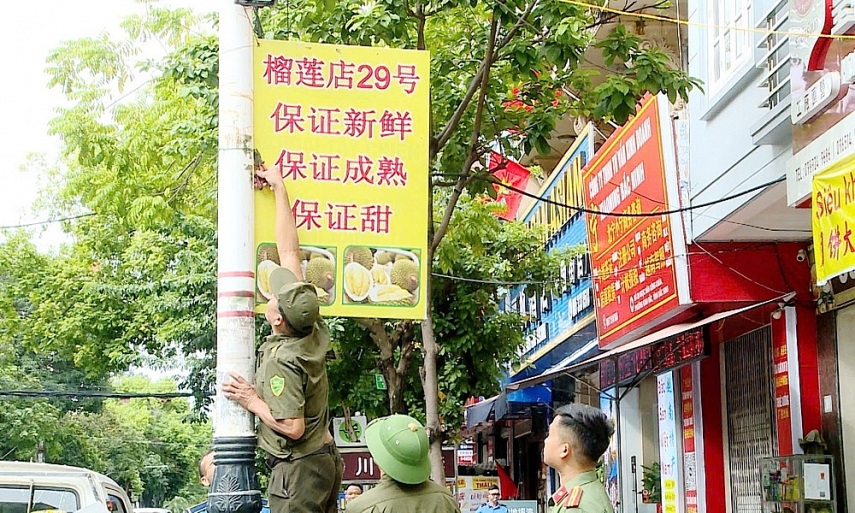 Bắc Ninh kiên quyết xử lý các vi phạm biển quảng cáo gắn với chỉnh trang đô thị