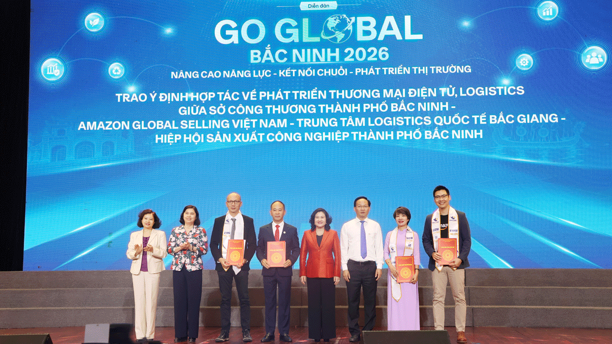 Bắc Ninh thúc đẩy kết nối chuỗi cung ứng toàn cầu tại Diễn đàn Go Global 2026