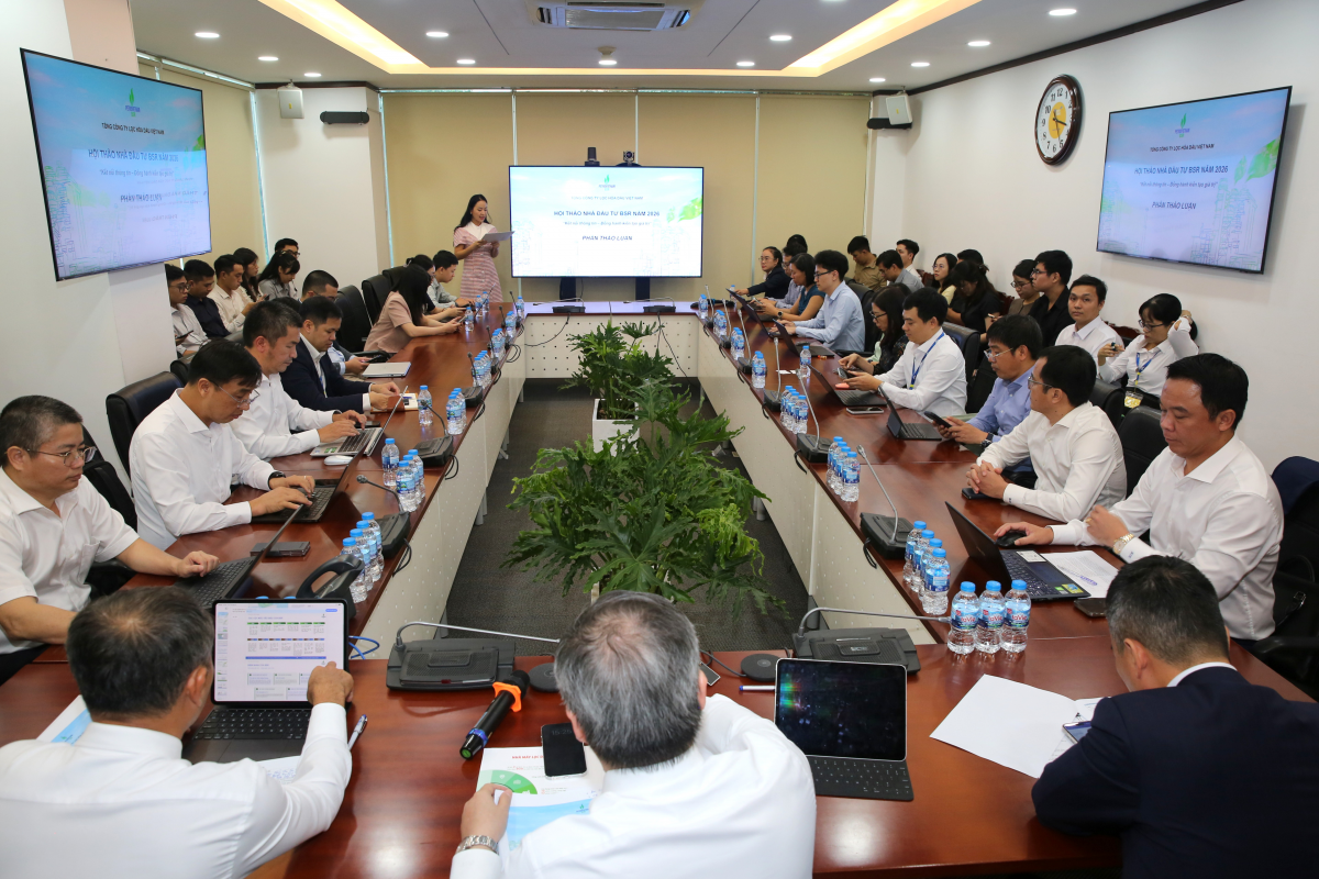 Toàn cảnh Hội thảo nhà đầu tư BSR năm 2026 Toàn cảnh Hội thảo nhà đầu tư BSR năm 2026