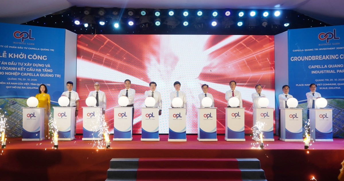 Lễ Khởi công Khu công nghiệp Capella Quảng Trị