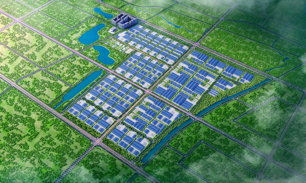 Phối cảnh KCN Capella Quảng Trị. Đây là dự án KCN thứ hai do Capella Land triển khai tại Quảng Trị, sau KCN Cam Liên khởi công vào tháng 1/2026.