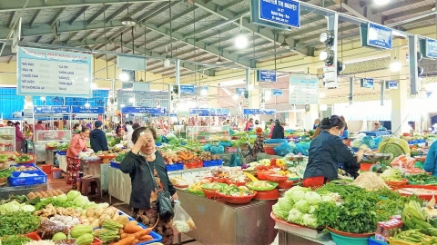 Quận Sơn Trà: Hiệu quả từ mô hình chợ đảm bảo đủ điều kiện an toàn thực phẩm
