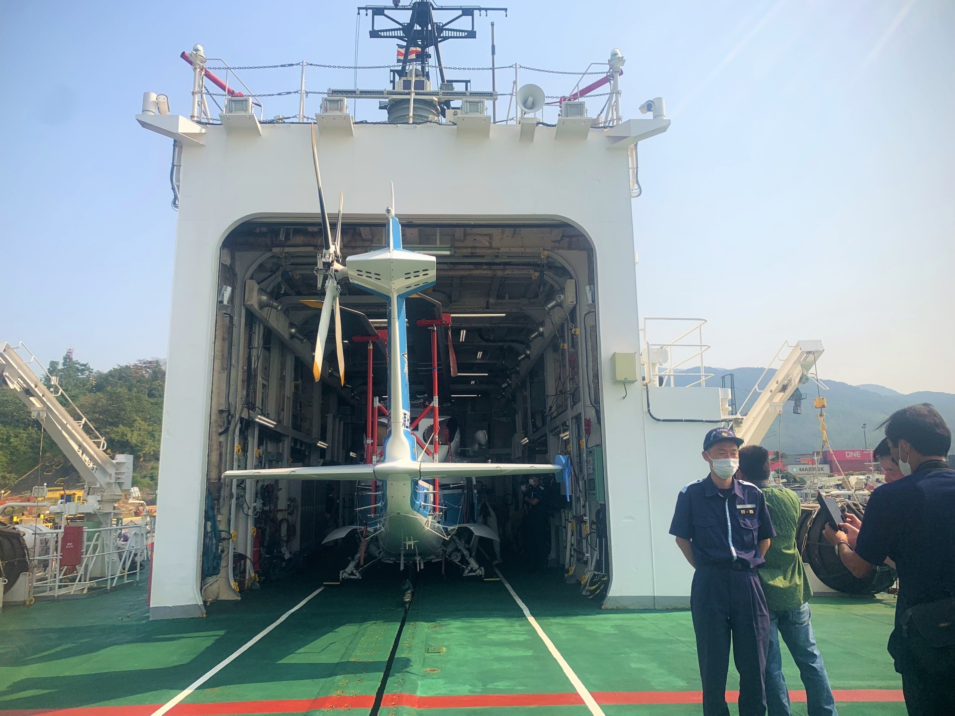 Tàu tuần tra SETTSU bảo vệ bờ biển Nhật Bản thăm thành phố Đà Nẵng
