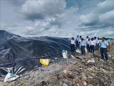 Bến Tre: Bãi rác An Hiệp đã được xử lý ô nhiễm đạt hơn 70%