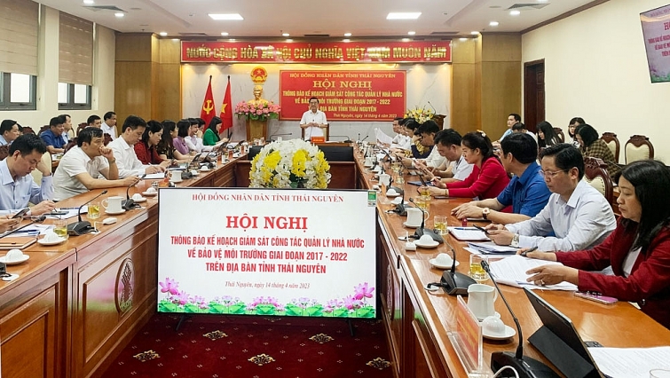 HĐND tỉnh Thái Nguyên khảo sát công tác quản lý Nhà nước về bảo vệ môi trường HĐND tỉnh Thái Nguyên khảo sát công tác quản lý Nhà nước về bảo vệ môi trường