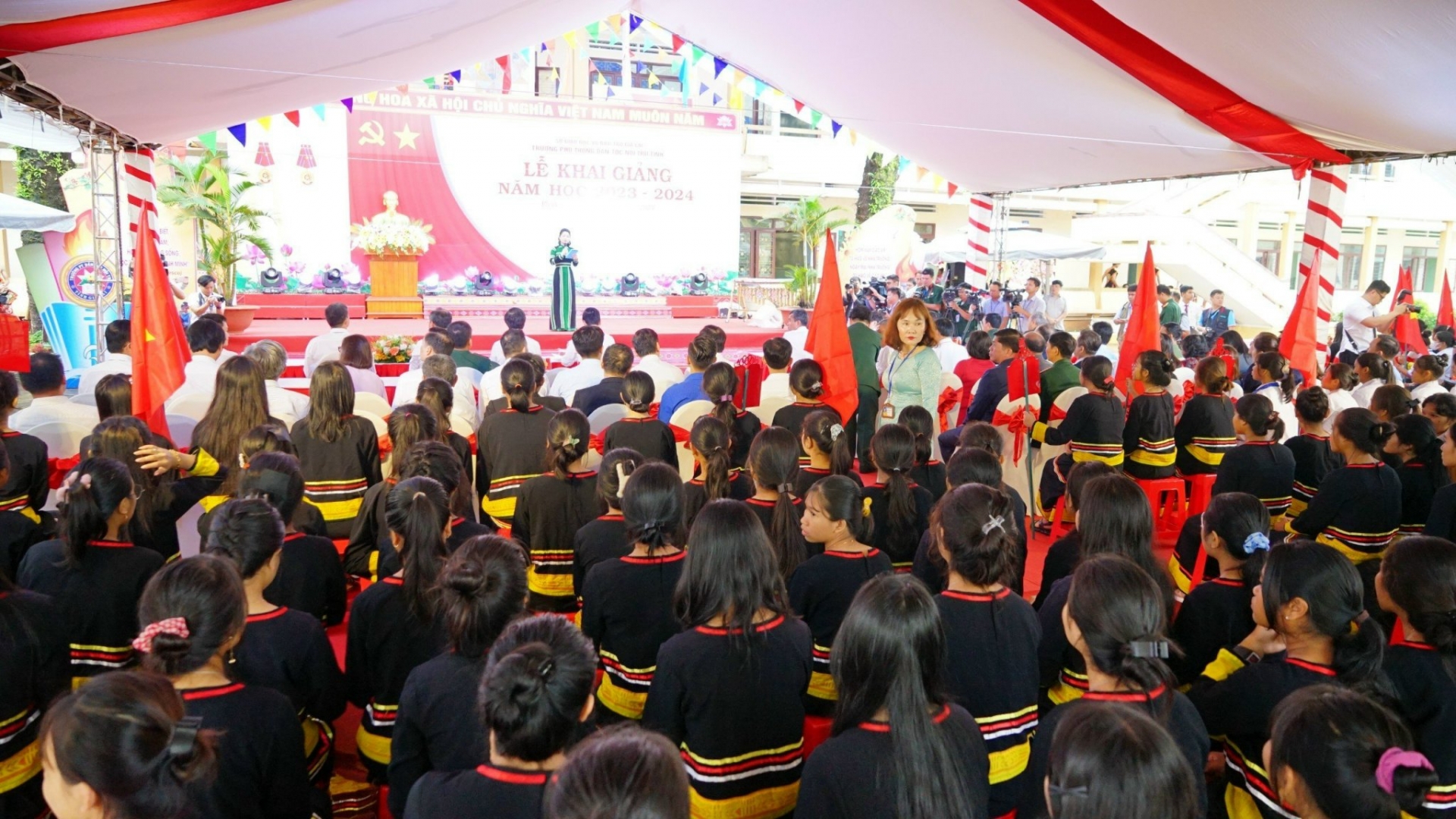 Chủ tịch nước Võ Văn Thưởng dự khai giảng năm học mới tại trường dân tộc nội trú Gia Lai