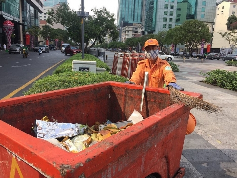 Tp. Hồ Chí Minh: Đảm bảo vệ sinh môi trường dịp Tết Nguyên đán