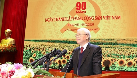 Diễn văn của Tổng Bí thư, Chủ tịch nước tại Lễ kỷ niệm 90 năm Ngày thành lập Đảng
