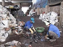 Công trình xử lý chất thải nguy hại tại làng nghề Đông Mai