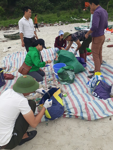 Bước đầu đánh giá hiện trạng ô nhiễm rác thải nhựa tại một số bãi biển Việt Nam