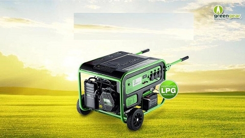 Máy phát điện chạy bằng khí LPG thân thiện môi trường