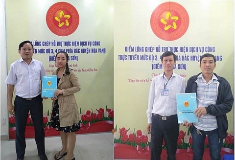 Xã Hòa Sơn: Luôn chú trọng làm tốt công tác cải cách hành chính