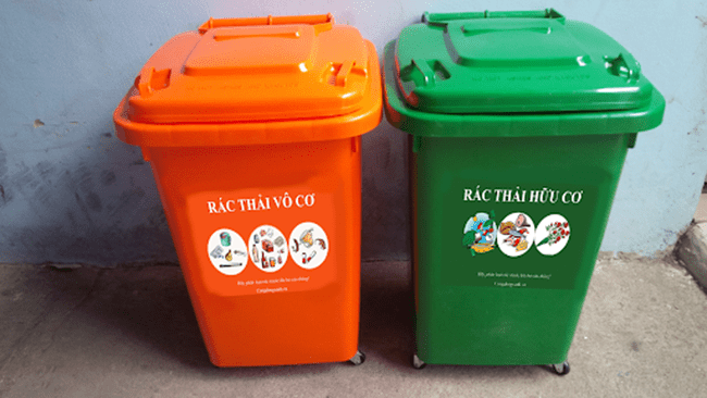 Yêu cầu phân loại rác ngay tại nơi làm việc
