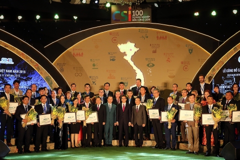 Tôn vinh 100 doanh nghiệp bền vững năm 2019