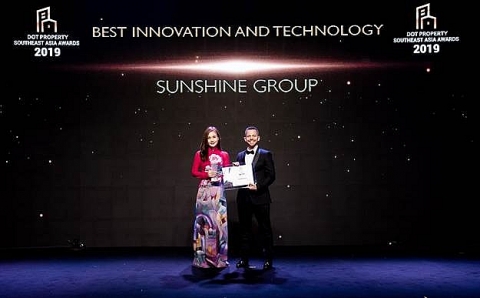 Sunshine Group “ẵm” giải thưởng bất động sản uy tín nhất Đông Nam Á 2019