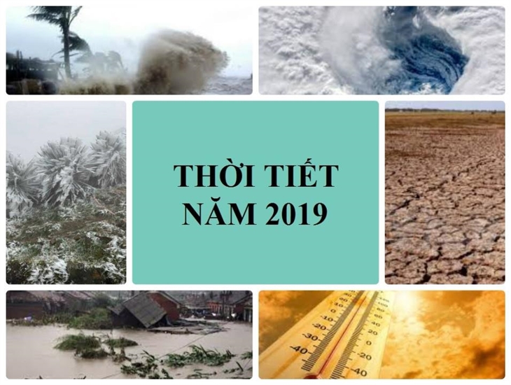 Nhận định xu thế thiên tai mùa mưa, bão, lũ năm 2019