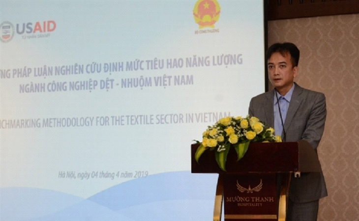 Hội thảo “Phương pháp luận nghiên cứu định mức tiêu hao năng lượng ngành công nghiệp Dệt - Nhuộm Việt Nam”