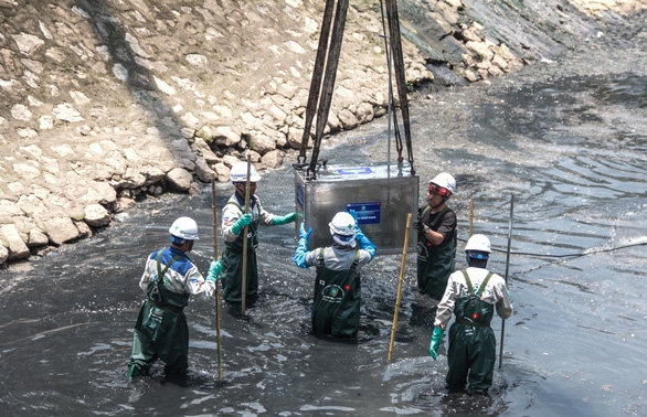 Làm sạch sông Tô Lịch bằng công nghệ Nhật Bản