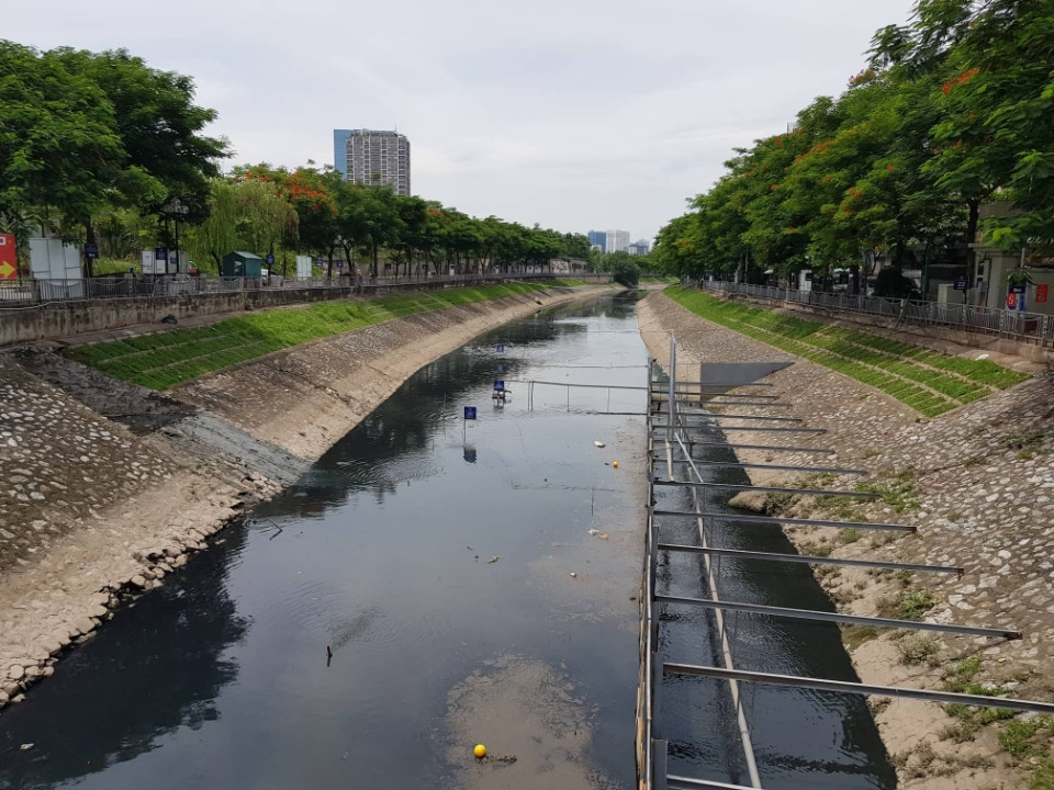 Chuyên gia Nhật Bản công bố kết quả thí điểm làm sạch sông Tô Lịch