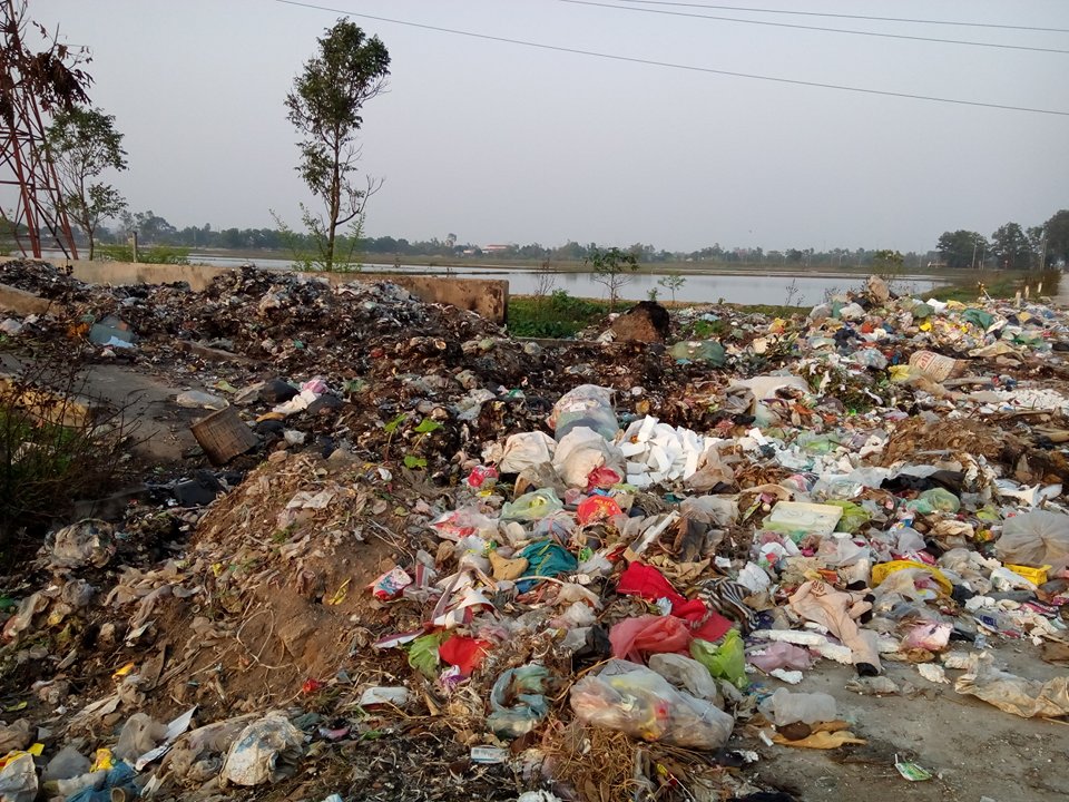 Thanh Liêm (Hà Nam): Sớm xử lý các bãi tập kết rác thải gây ô nhiễm