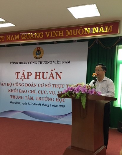 Công đoàn Công Thương Việt Nam: Tập huấn nghiệp vụ cán bộ công đoàn