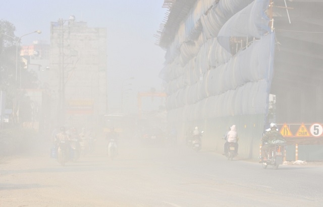 Thời tiết đang khiến chất lượng không khí tại Hà Nội tiếp tục xấu đi