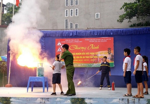 Lào Cai: Nâng cao kiến thức phòng cháy chữa cháy và an toàn giao thông