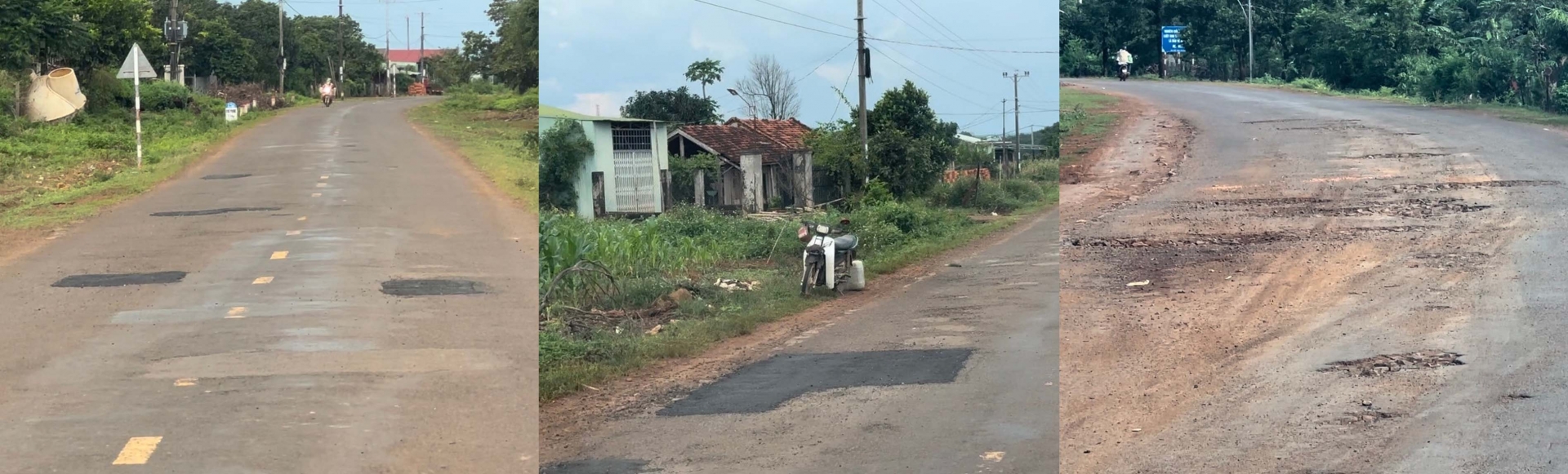 Bài 1: Huyện Chư Prông (Gia Lai): Tái diễn xe quá tải, đường xuống cấp, ô nhiễm môi trường. Bài 1: Huyện Chư Prông (Gia Lai): Tái diễn xe quá tải, đường xuống cấp, ô nhiễm môi trường.