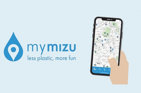 Ứng dụng MyMizu giúp tìm điểm uống nước miễn phí