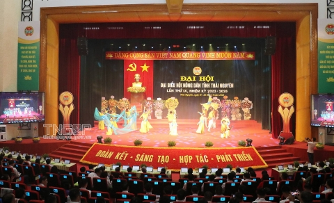 Thái Nguyên: Đại hội đại biểu Hội Nông dân tỉnh lần thứ IX, nhiệm kỳ 2023 - 2028