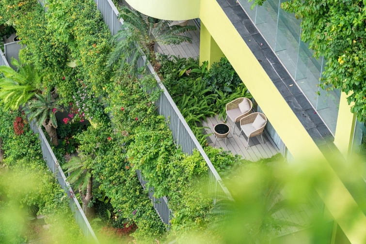 “Ở sang - sống xanh” tại Resort Home bên vịnh Lan Hạ