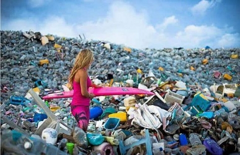 Chile làm giàu từ rác thải nhựa