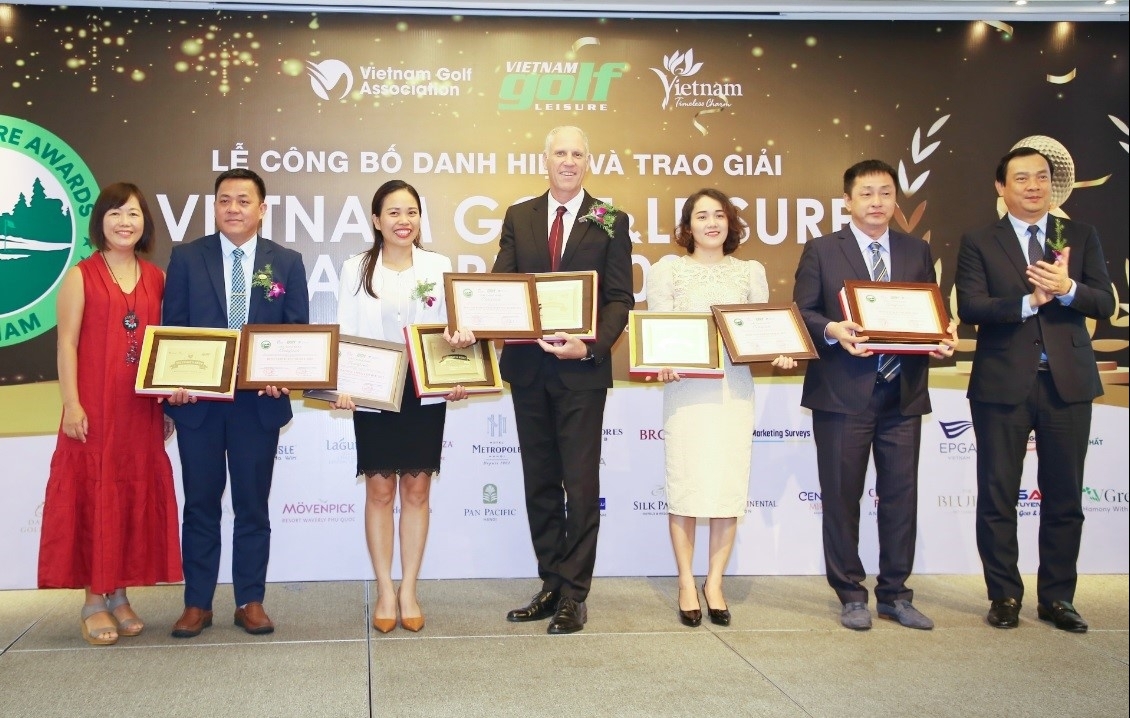 Hai sân gôn của Tập đoàn BRG được tôn vinh tại “Vietnam Golf & Leisure Awards 2022”