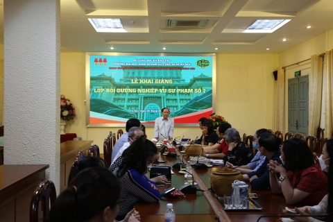 Trường ĐH Kinh doanh và Công nghệ Hà Nội tổ chức Lớp Bồi dưỡng Nghiệp vụ Sư phạm số 2/2022