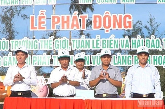 Quảng Nam: Phát động Tháng hành động vì môi trường, gắn phát triển bền vững làng Bích họa Tam Thanh