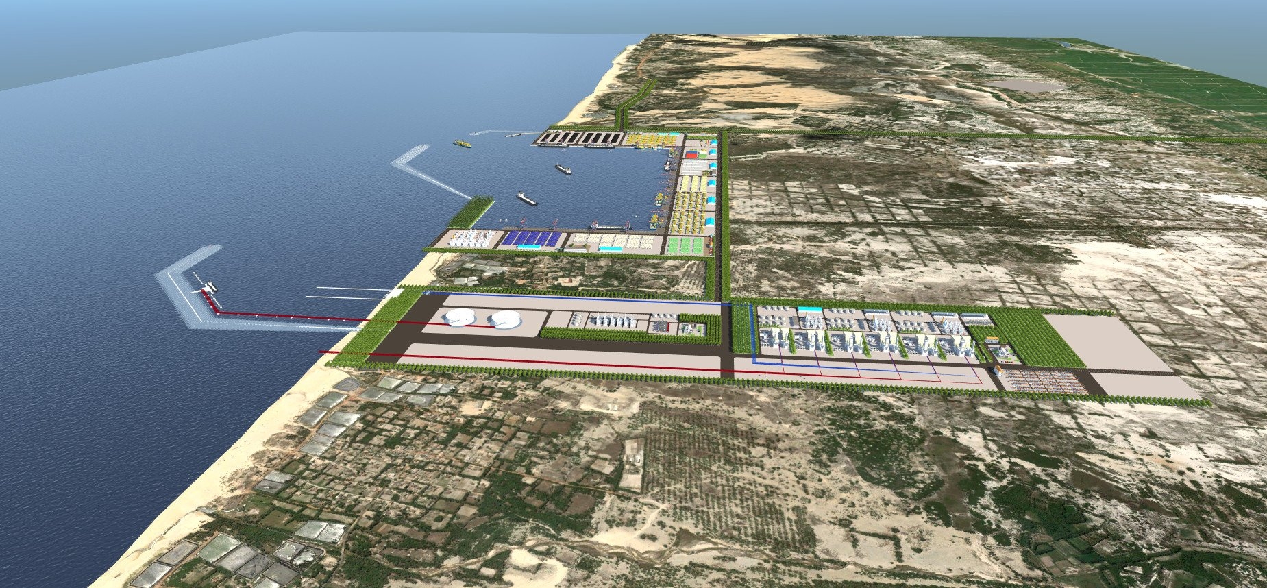 Quảng Trị: Trao quyết định chủ trương đầu tư dự án  Trung tâm điện khí LNG Hải Lăng trị giá 2,3 tỷ USD