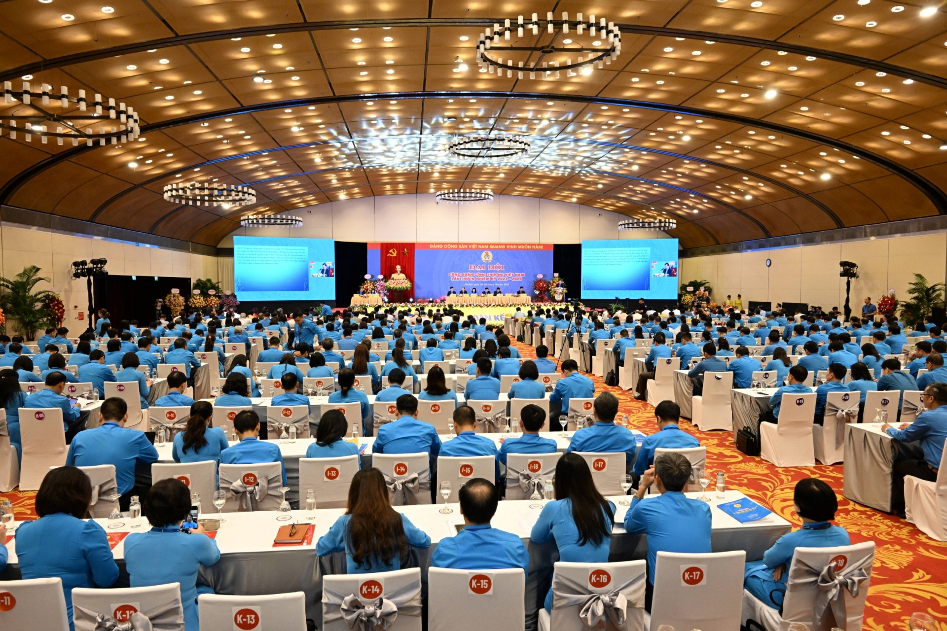 Phiên làm việc thứ hai Đại hội Công đoàn Công Thương Việt Nam lần thứ IV, nhiệm kỳ 2023 – 2028