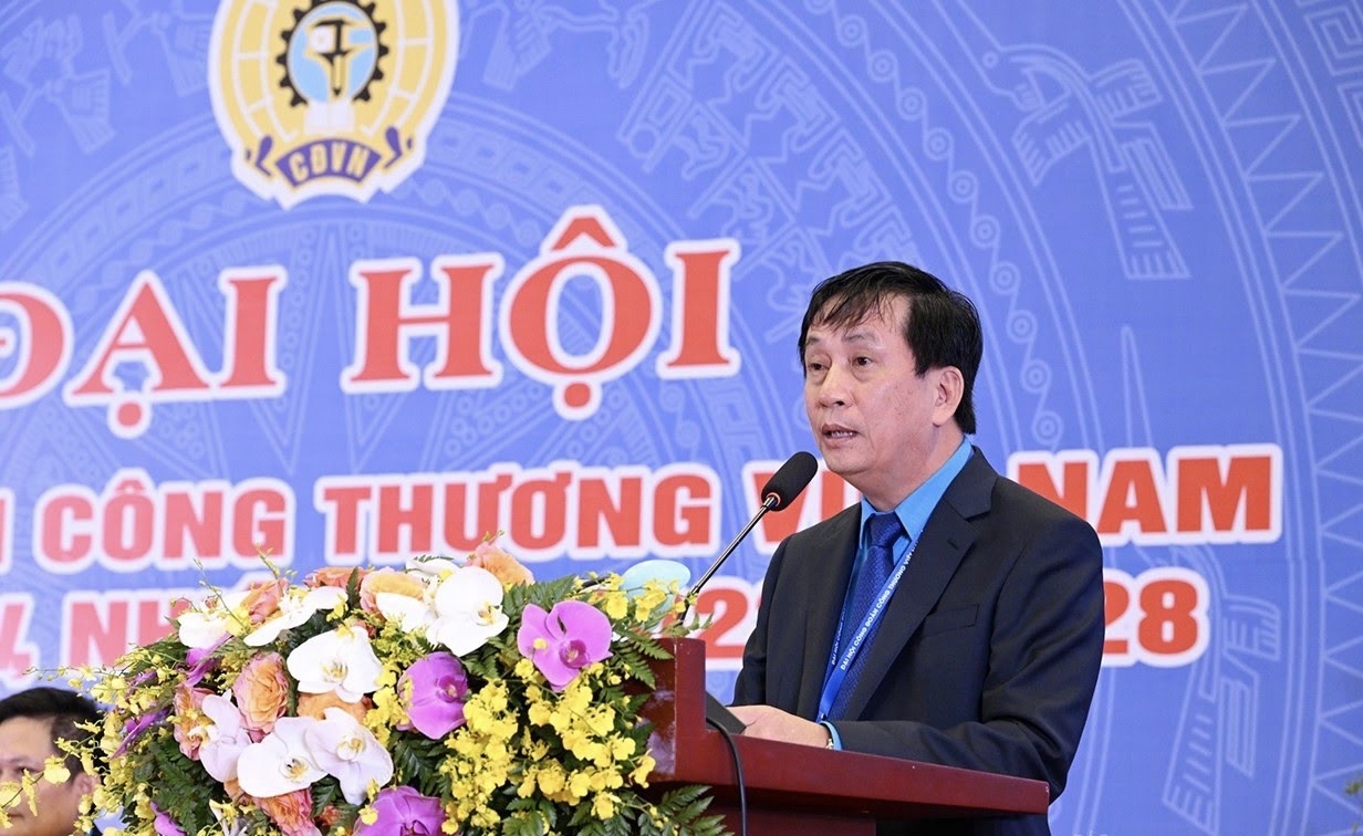 Toàn cảnh Đại hội Công đoàn Công Thương Việt Nam lần thứ IV (nhiệm kỳ 2023 - 2028) thông qua ống kính phóng viên