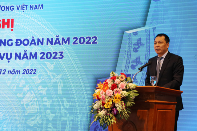 Hội nghị tổng kết hoạt động công đoàn năm 2022, triển khai nhiệm vụ năm 2023