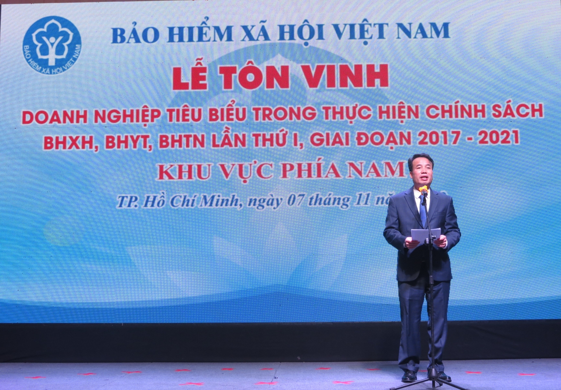 BHXH Việt Nam vinh danh 103 doanh nghiệp tiêu biểu phía Nam trong thực hiện chính sách BHXH, BHYT