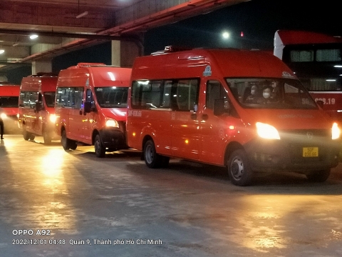 TP. Hồ Chí Minh: Khai trương dịch vụ xe đưa, đón hành khách miễn phí tới Bến xe Miền Đông mới