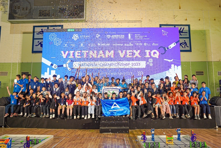 20 đội tuyển của 33 tỉnh, thành đã tham gia Giải vô địch VEX IQ Robotics toàn quốc 2023
