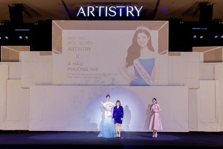 Amway hợp tác độc quyền cùng Á Hậu 2 Miss World Việt Nam 2022 Nguyễn Phương Nhi