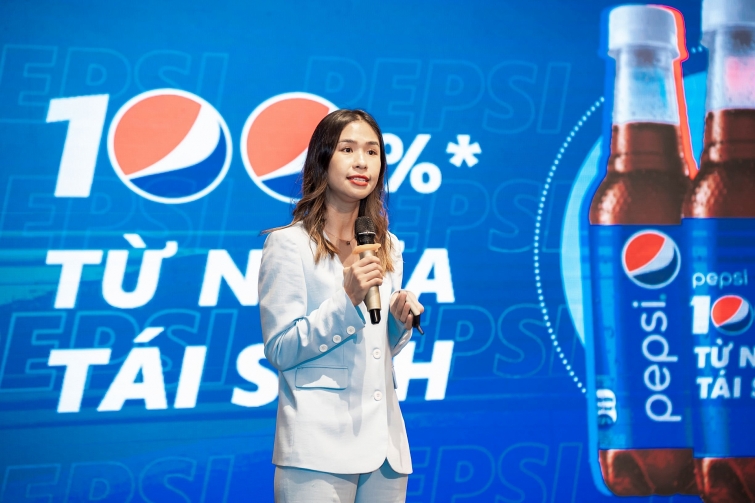 Suntory PepsiCo ra mắt sản phẩm Pepsi với bao bì được sản xuất 100% từ nhựa tái sinh tại thị trường Việt Nam