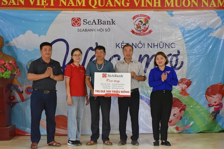 SeABank chia sẻ niềm vui, kết nối những ước mơ của trẻ thơ