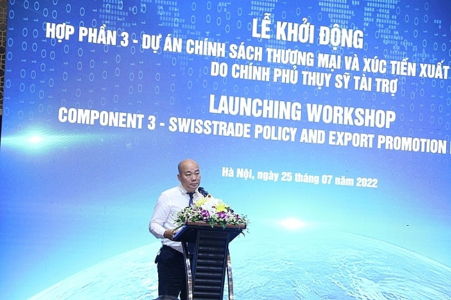 Khởi động Hợp phần 3 Dự án “Chính sách thương mại và xúc tiến xuất khẩu Việt Nam do Chính phủ Thụy Sỹ tài trợ