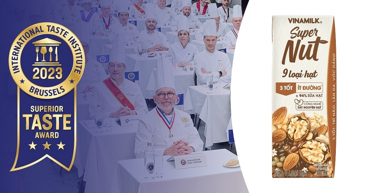 Sữa 9 Loại Hạt Vinamilk Super Nut giành cú Sữa 9 Loại Hạt Vinamilk Super Nut giành cú