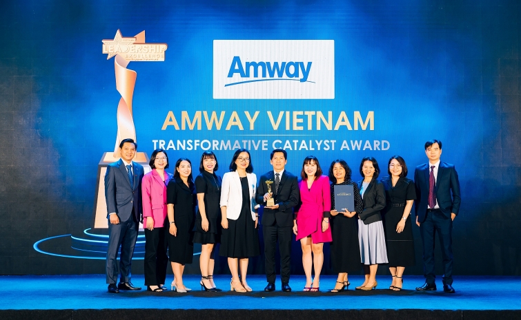 Amway Việt Nam được vinh danh giải thưởng Amway Việt Nam được vinh danh giải thưởng